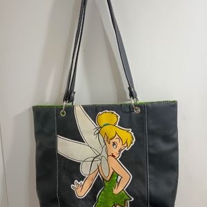 Disney Tinkerbell Tote/Purse Handbag glitter